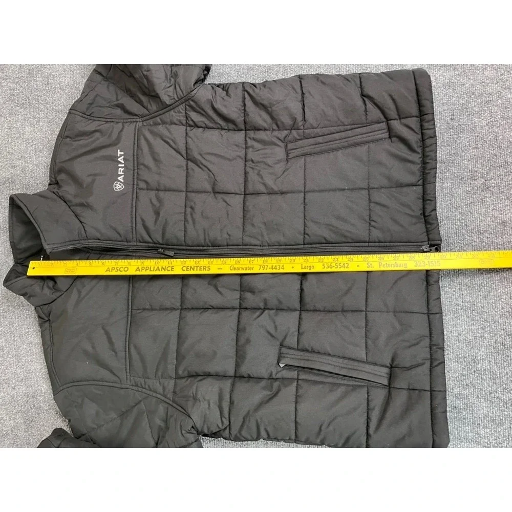 Ariat Crius Insulated Men's Black‎ Quilted Puffer Fill Duck Down XXL